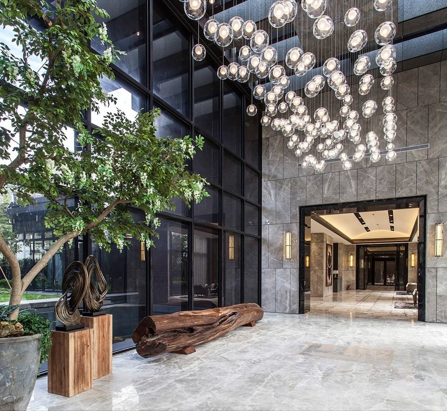Da Guan Wu Ji — lobby entrance